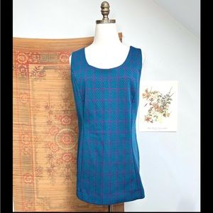 1960’s Plaid Sleeveless Tunic